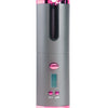 Rechargeable Automatic Curling Iron with LCD Display and Ceramic Rotation