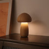 INS Wooden Cute Mushroom LED Night Light – Touch Switch Bedside Table Lamp for Bedroom and Children's Room, Ideal for Sleeping and Home Decor