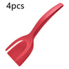 2-in-1 Egg & Pancake Spatula Tongs – Grip, Flip & Serve!