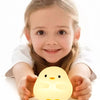 Cute Duck LED Night Light – Rechargeable Silicone Lamp with Touch Sensor – Perfect for Bedrooms and Kids' Gifts