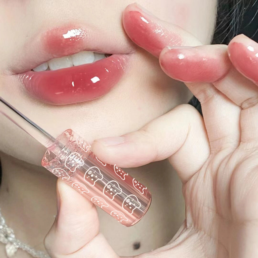 Bubble Lip Glaze - Mirror Shine Glass Finish for Women