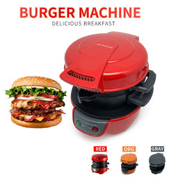 Household Breakfast Machine - Sandwich Maker with Egg Cooker & Waffle Maker