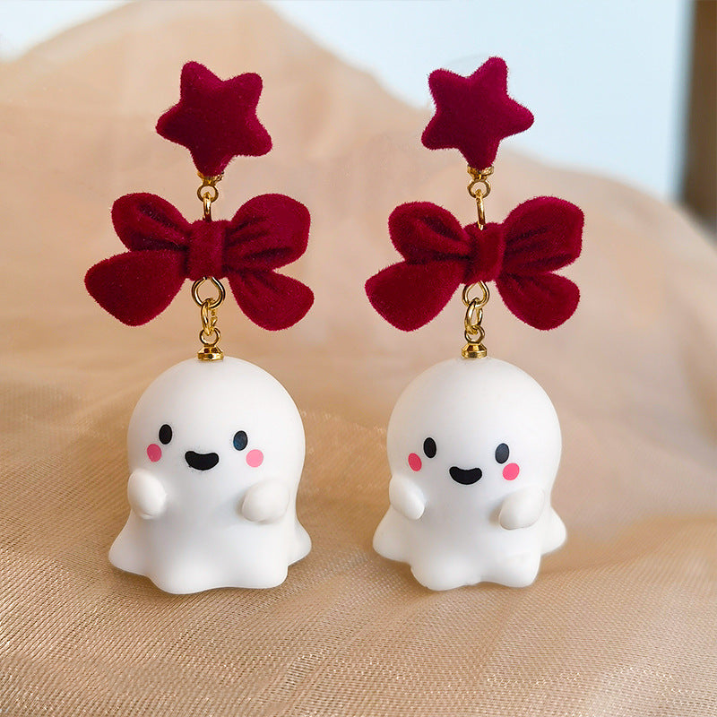 Cute Ghost Halloween Earrings