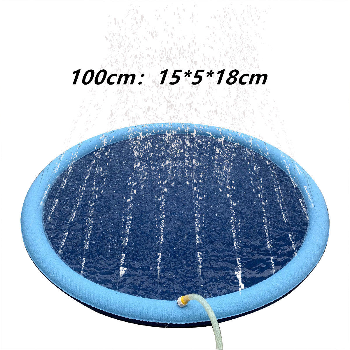 Non-Slip Splash Pad for Kids and Pets - Outdoor Water Fun