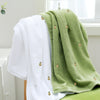 Full Embroidery Avocado Cotton Bath Towel