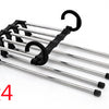 5-in-1 Multi-functional Wardrobe Hanger | Stainless Steel Pants and Clothing Organizer