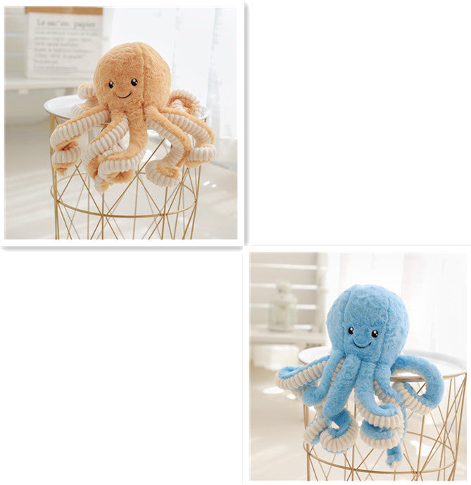 Soft Plush Octopus Pendant Toy – Cute Home Decor & Gift for Kids.