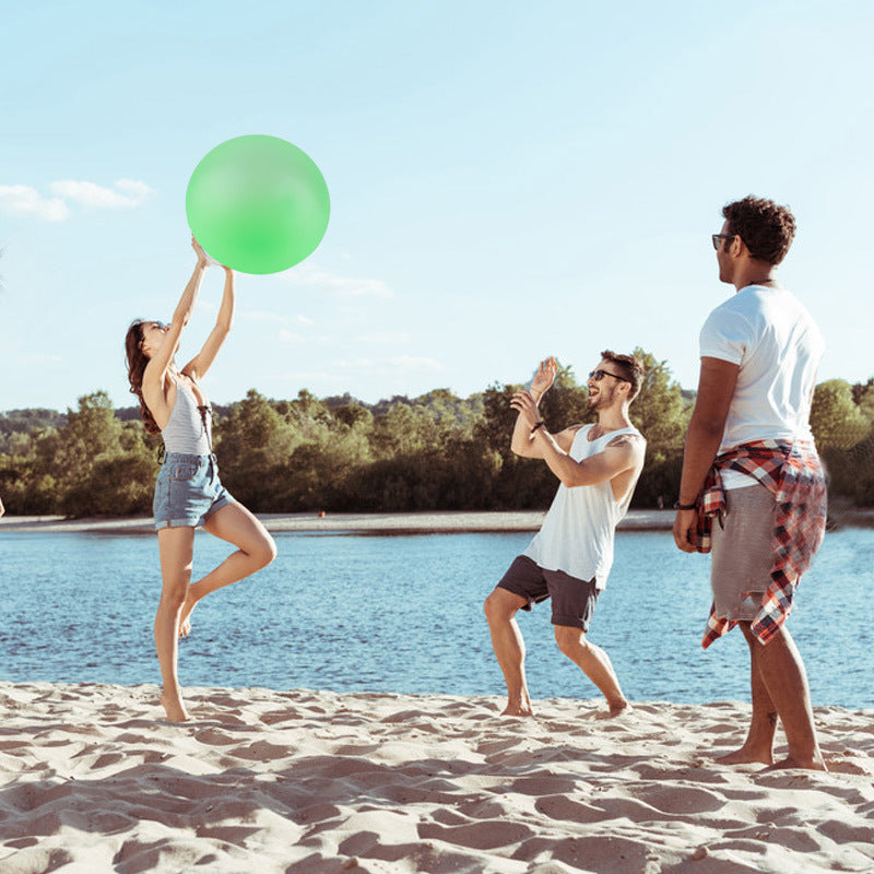 Water Injection Bubble Ball - Big Light Mouth Bouncy Ball