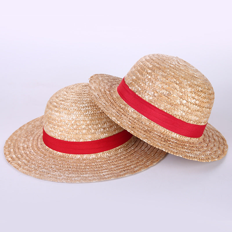 Luffy Anime Cosplay Straw Hat – Beach & Halloween