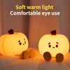 Cute Halloween Pumpkin Night Light - Dimmable Silicone Lamp for Kids