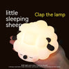 Cute Silicone Sheep Night Light – Rechargeable Lamp for Kids' Room with Timer and Dimming