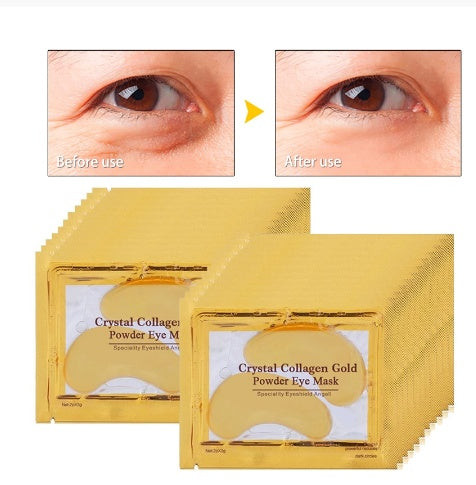 Beauty Gold Collagen Eye Patches with Anti-Aging and Acne Effects – Korean Skin Care Mask