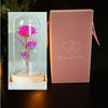 Enchanted Forever Rose in Glass with LED Light - Christmas Decoration